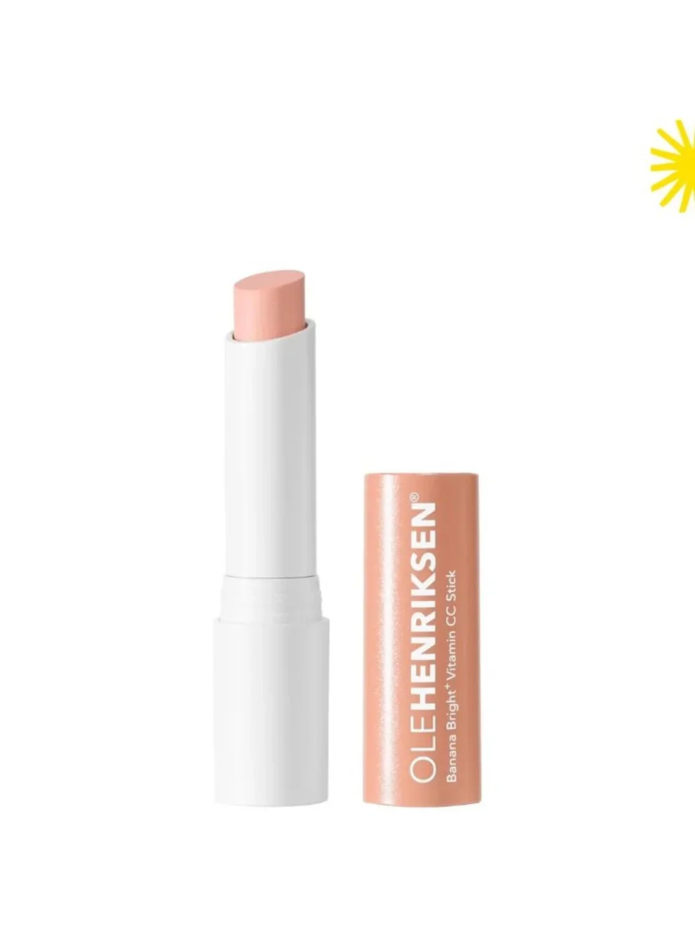 New Ole Henriksen Banana Bright Vitamin CC color-correcting cream stick guava